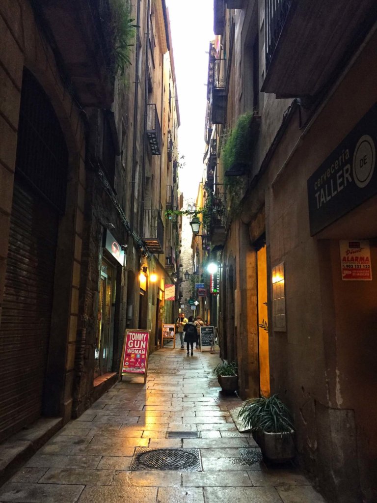 Готический квартал Барселона