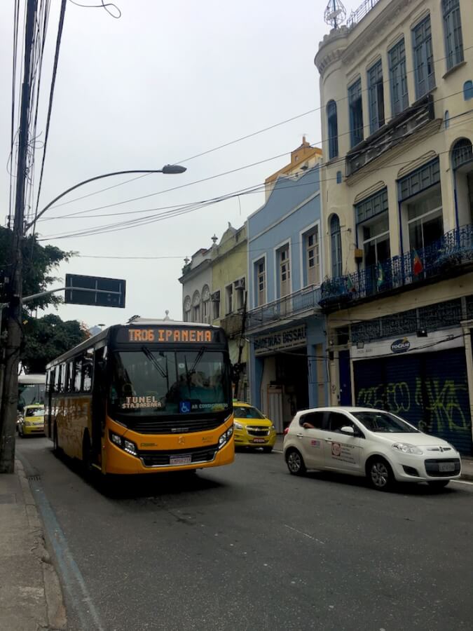 общественный транспорт Рио
