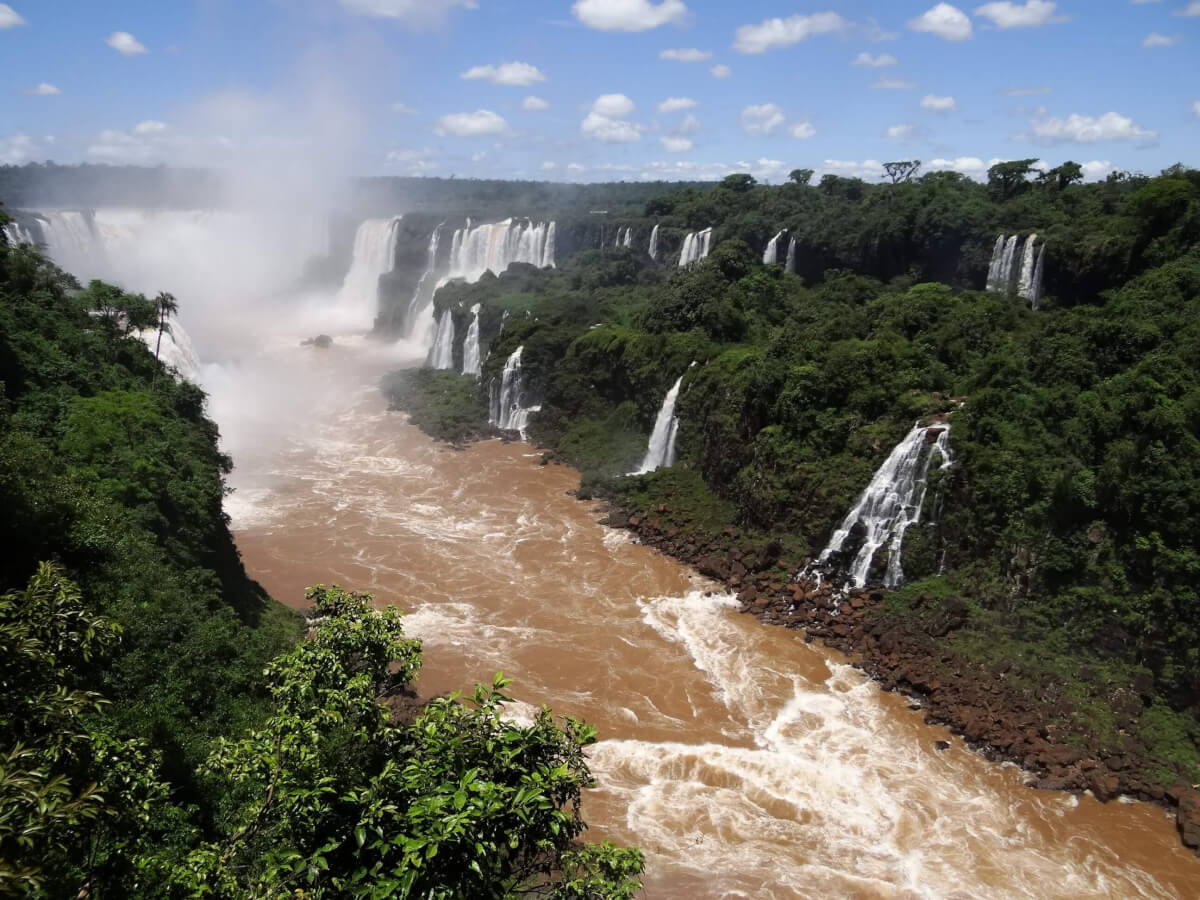 водопады игуасу бразилия